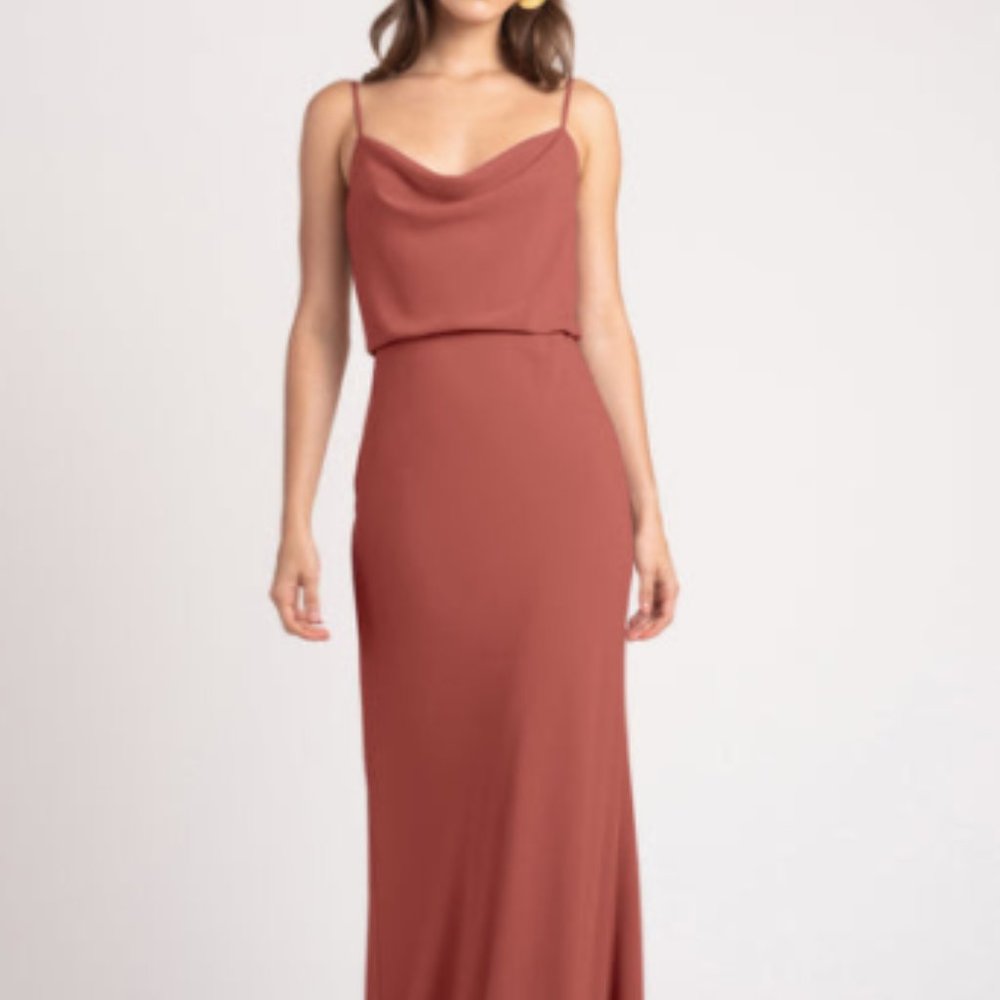 Jenny Yoo Tessa Dress - English Rose